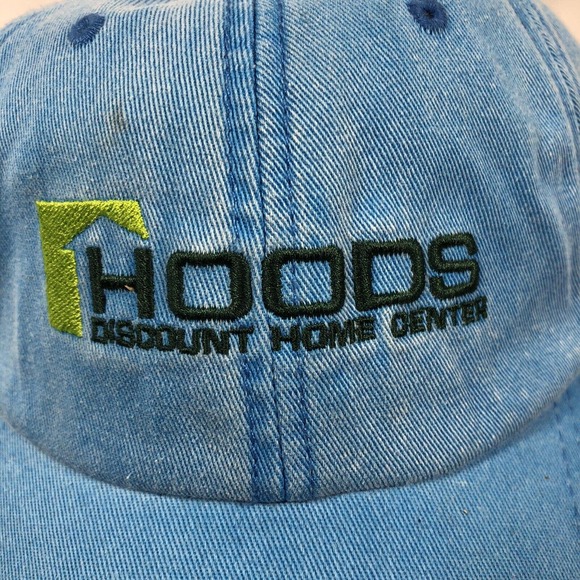 Hoods Discount Home Center Hat Cap Adjustable Blue One Size Fits Most OSFM - Picture 7 of 16